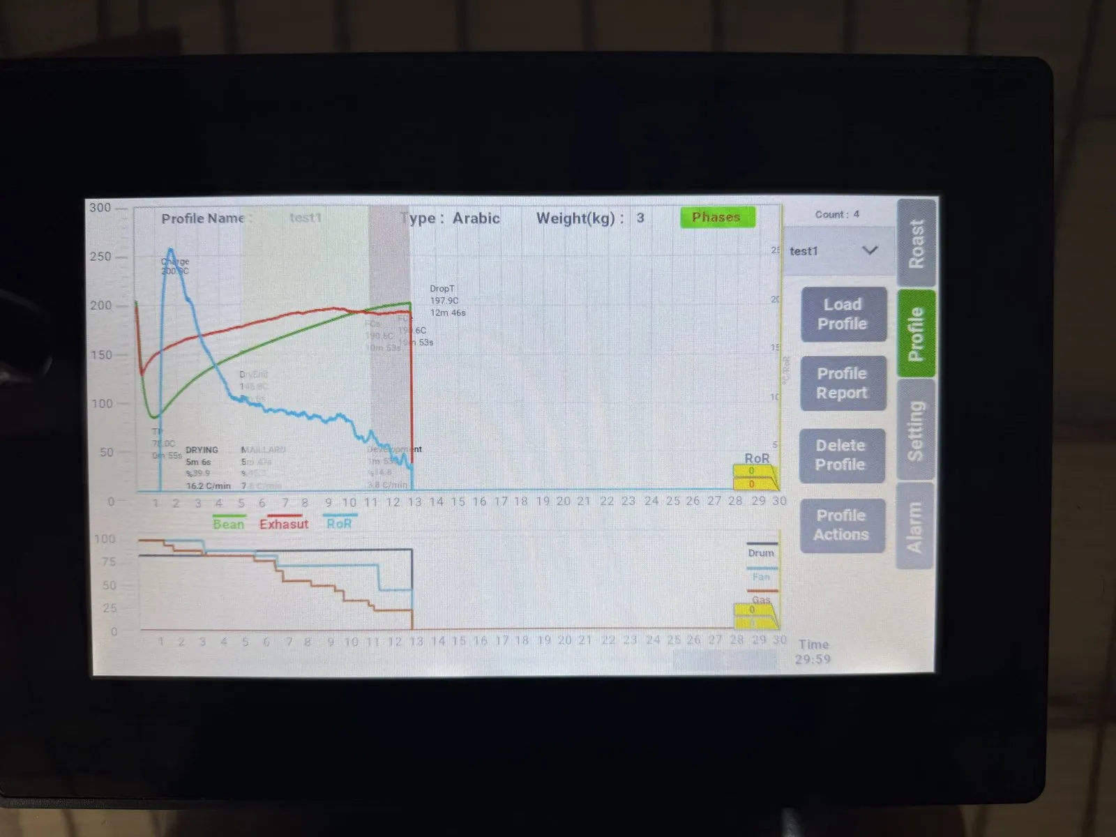 Kafgar 10 kg Coffee Roaster — view 8