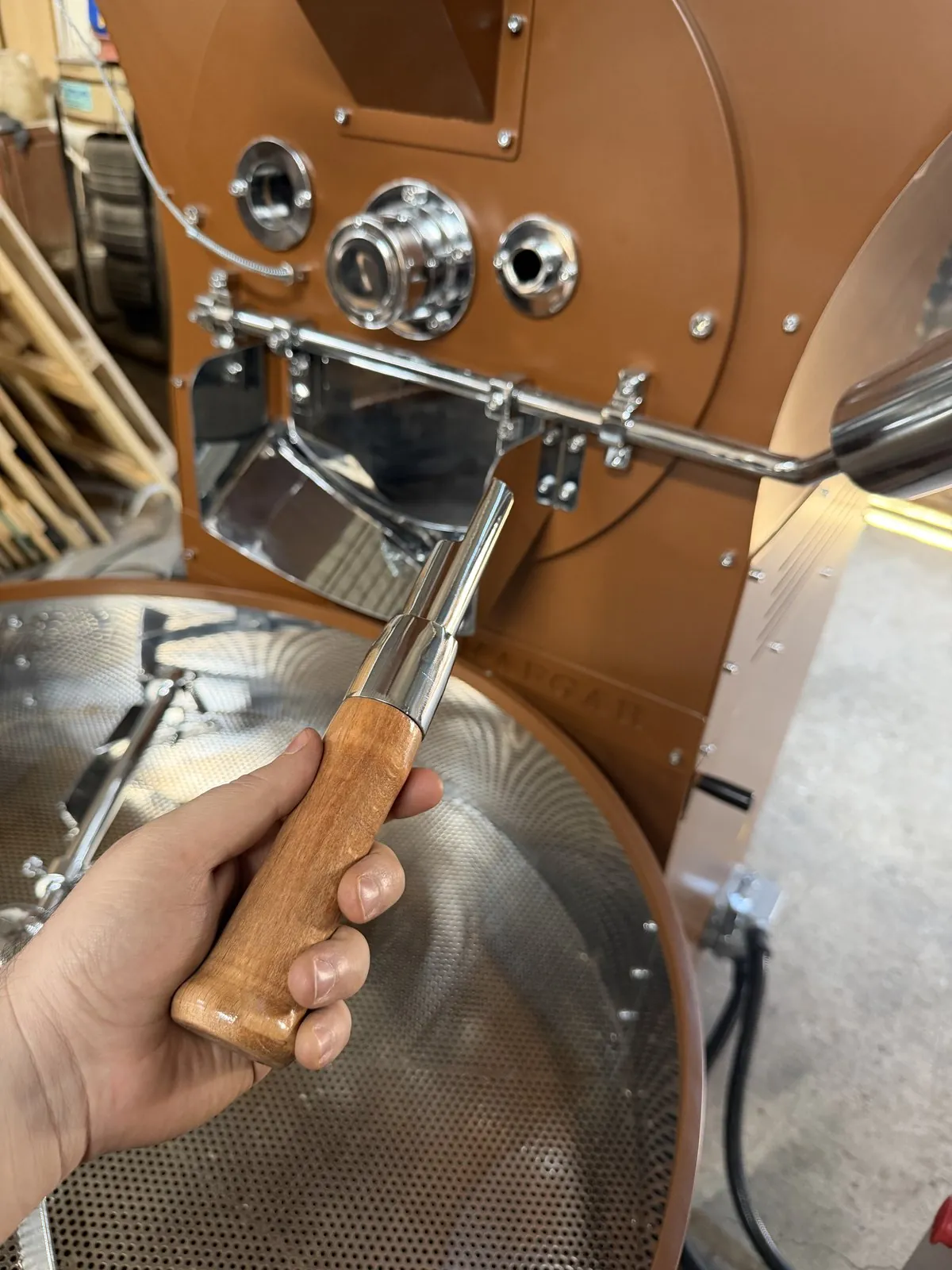 Kafgar 10 kg Coffee Roaster — view 10